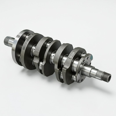 สภาพประกอบ crankshaft แบบมาตรฐาน กระบวนการโกหก วัสดุเหล็ก